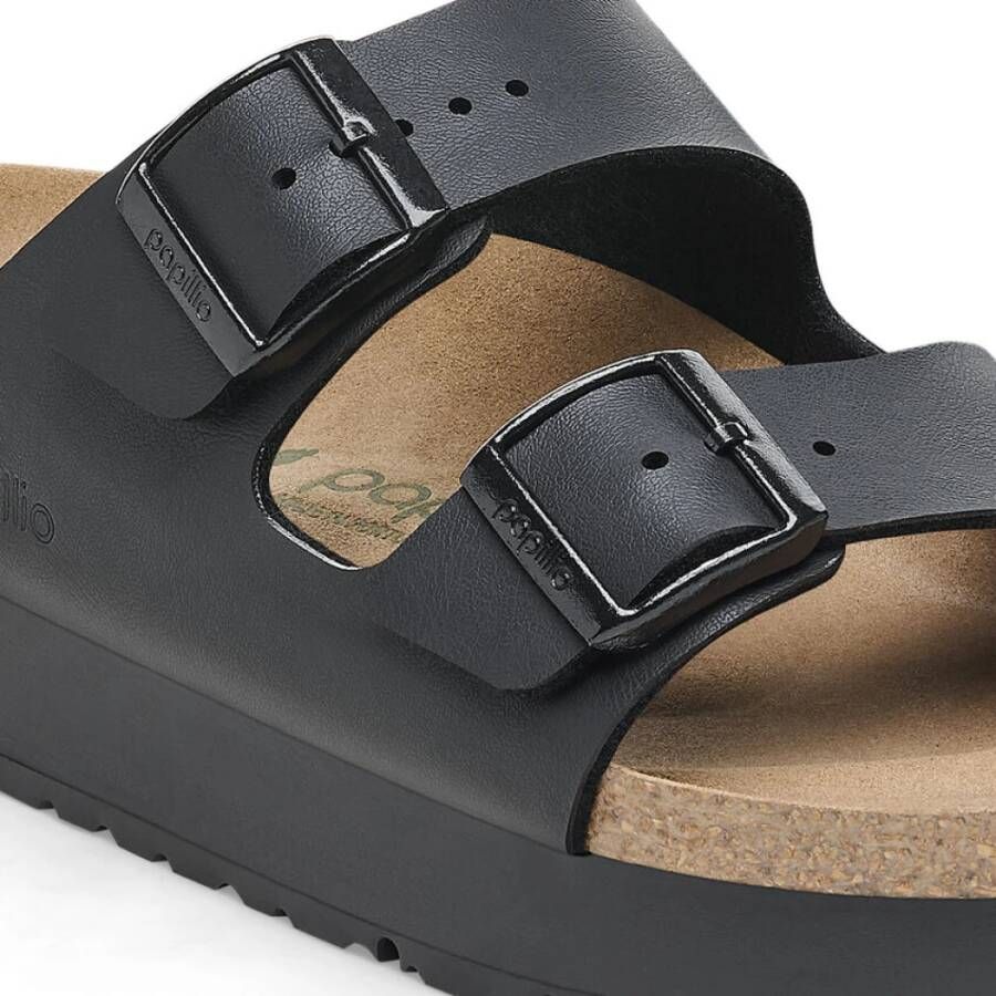 Birkenstock Arizona Platform Sandalen Black Dames