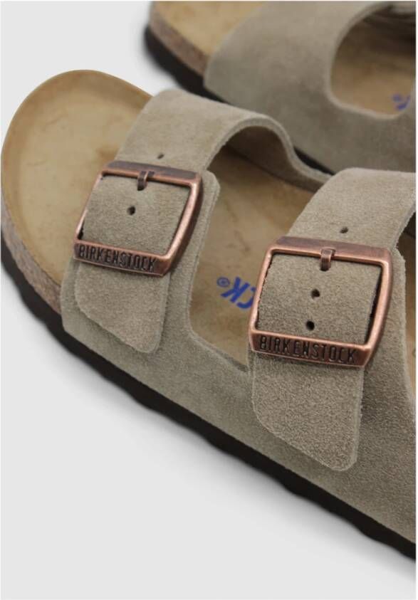 Birkenstock Arizona Sandalen Beige Heren