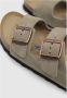 Birkenstock Arizona Sandalen Beige Heren - Thumbnail 4