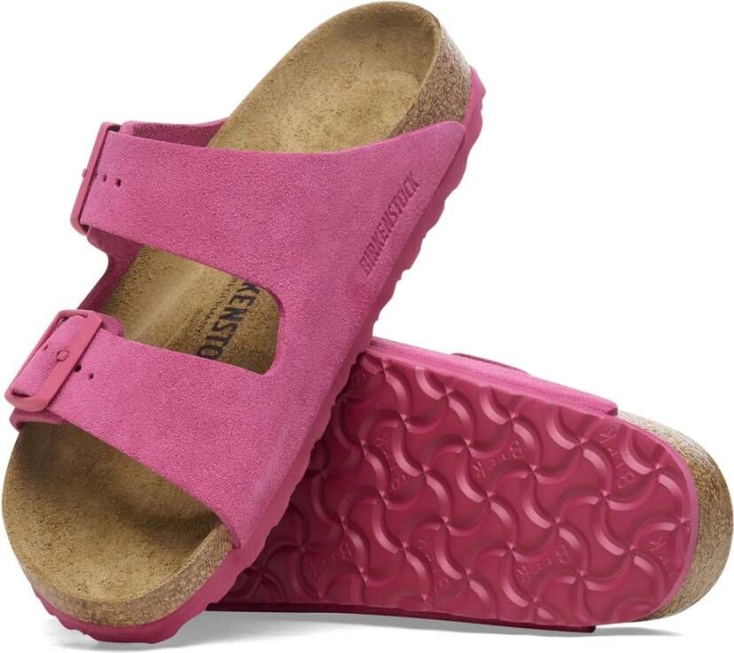 Birkenstock Arizona Sandalen Pink Dames