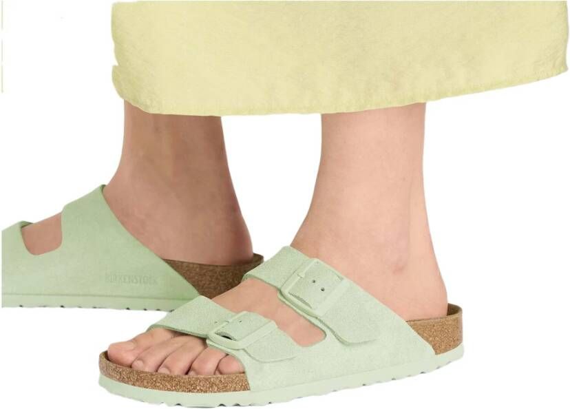 Birkenstock Arizona Sandals Green Dames