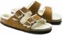 Birkenstock Sandals Arizona Shearling Brown Dames - Thumbnail 2