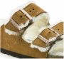 Birkenstock Sandals Arizona Shearling Brown Dames - Thumbnail 3