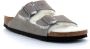 Birkenstock Arizona Shearling Slippers Stone Coin Narrow fit | Grijs | Suède - Thumbnail 121