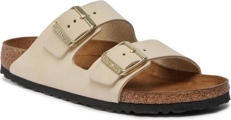 Birkenstock Arizona Slippers Beige Dames