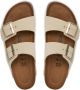 BIRKENSTOCK Arizona Nubuck Ecru narrow Beige Nubuck Plateau sandalen Dames - Thumbnail 14