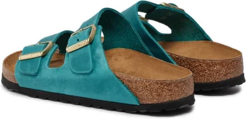 Birkenstock Arizona Slippers Green Dames