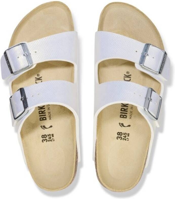 Birkenstock Arizona Slippers White Dames