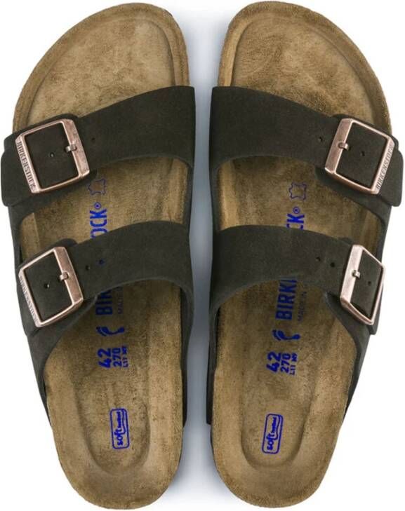 Birkenstock Arizona Soft Footbed Sandalen Brown Heren