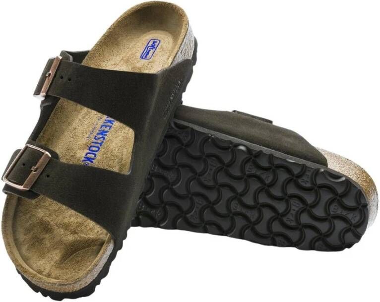 Birkenstock Arizona Soft Footbed Sandalen Brown Heren