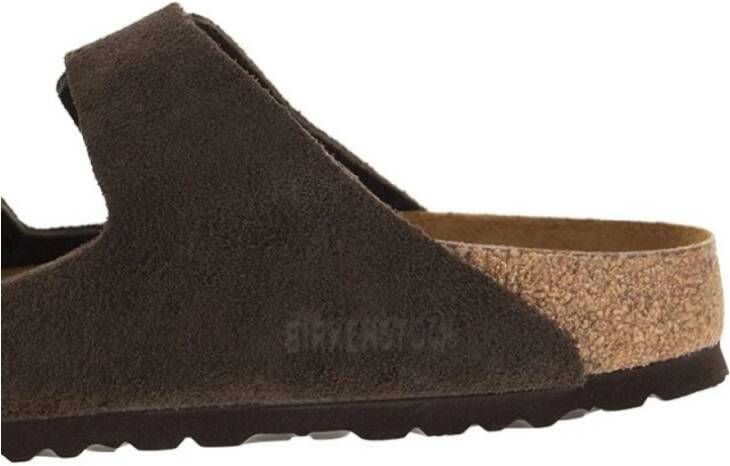 Birkenstock Arizona Soft Footbed Sandalen Brown Heren