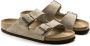 Birkenstock Arizona Taupe Suède Leren Sandaal Gray Heren - Thumbnail 6