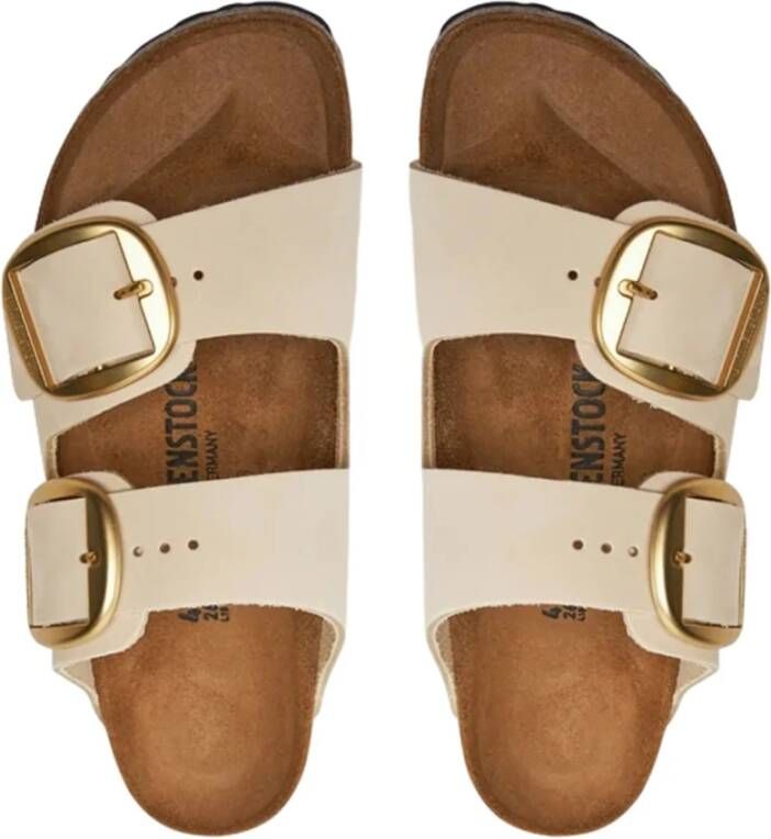 Birkenstock Beige Casual Dames Sandalen Beige Dames