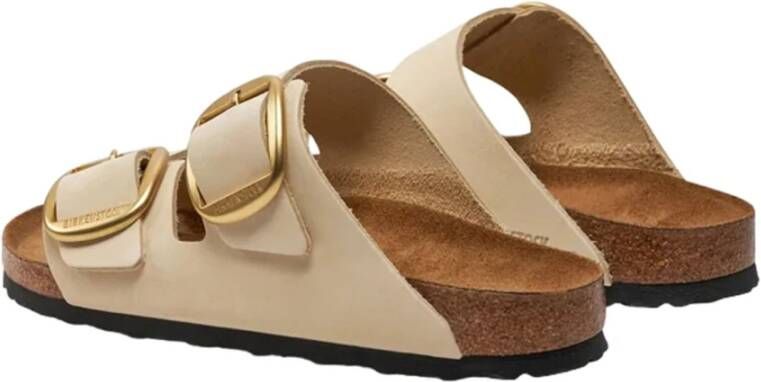 Birkenstock Beige Casual Dames Sandalen Beige Dames