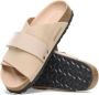 Birkenstock Beige Kyoto Leren Sandalen Beige Dames - Thumbnail 3