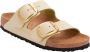 Birkenstock Beige Leren Arizona Sandalen Beige Dames - Thumbnail 2