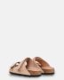 Birkenstock Nubuck Leren Sandalen met Verstelbare Banden Beige Dames - Thumbnail 23