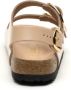 Birkenstock Beige Sandalen Milano Big Buckle Shine Beige Dames - Thumbnail 3