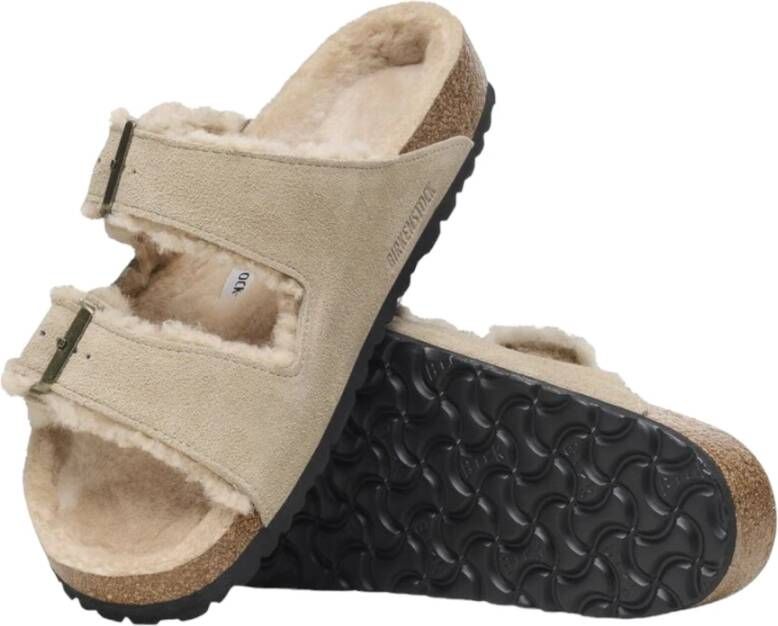 Birkenstock Stijlvolle Sandalen voor de Zomer Beige Dames