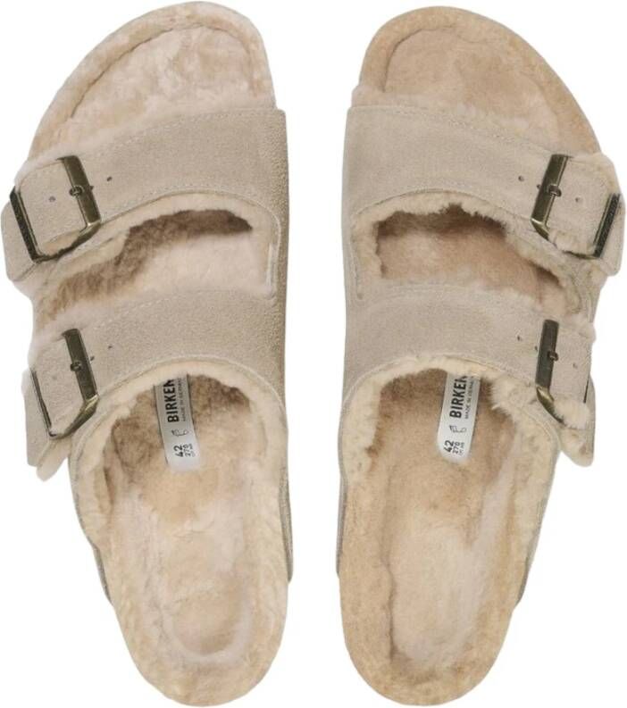 Birkenstock Stijlvolle Sandalen voor de Zomer Beige Dames