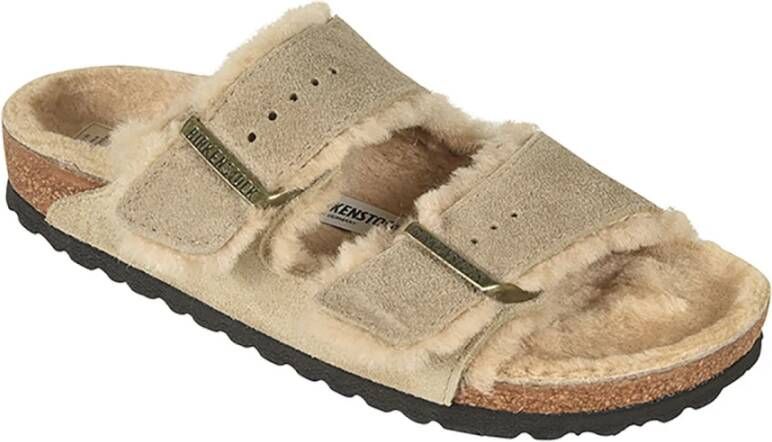 Birkenstock Beige Sandalen voor Zomer Outfits Beige Dames