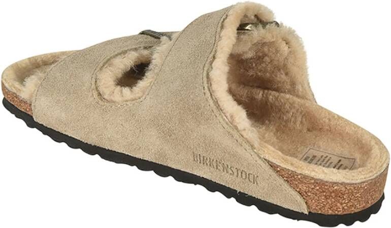 Birkenstock Beige Sandalen voor Zomer Outfits Beige Dames