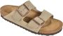 Birkenstock Beige Sandalen voor Zomer Outfits Beige Unisex - Thumbnail 2