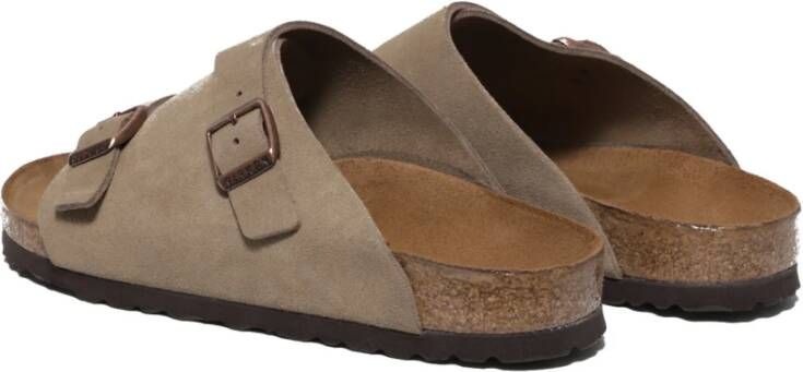 Birkenstock Beige Sandalen Zurich Stijl Comfort Beige Dames