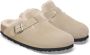 Birkenstock Beige Suède Boston Klomp Sandalen Beige - Thumbnail 12