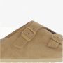 Birkenstock Beige Suède Sandalen met Kurkzool Beige Dames - Thumbnail 5