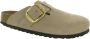 Birkenstock Comfortabele Knuppel Slipper voor dagelijks gebruik Beige Dames - Thumbnail 9