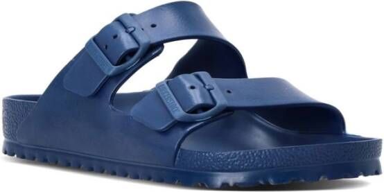 Birkenstock Blauwe Arizona Twee-Riem Sandalen Blue Heren