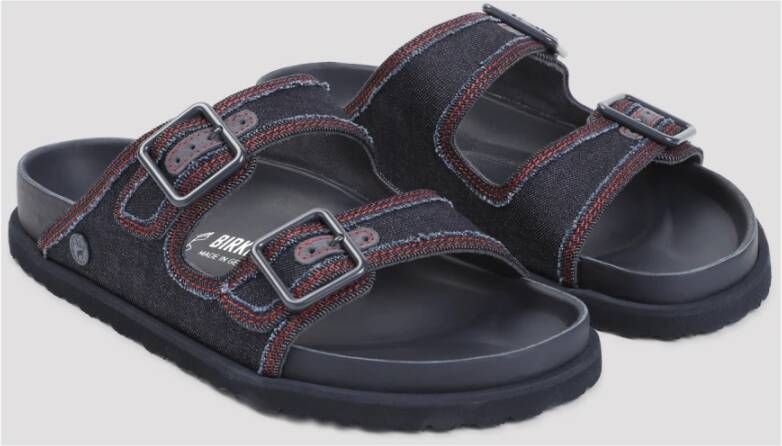 Birkenstock Blauwe Sandalen voor Mannen Blue Heren