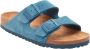 Birkenstock Blauwe Suède Sandaal Arizona Blue Dames - Thumbnail 2