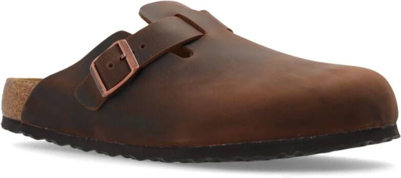 Birkenstock Boston BS Pantoffels Brown Heren