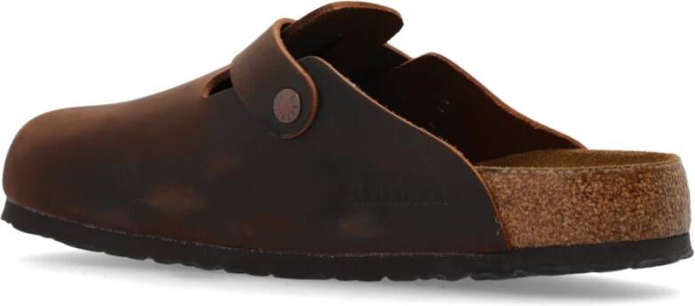 Birkenstock Boston BS Pantoffels Brown Heren