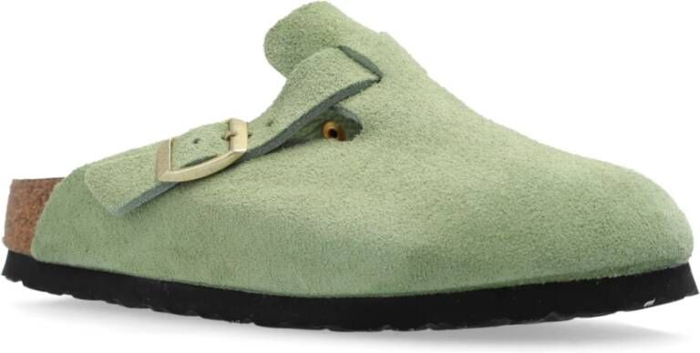 Birkenstock Boston BS Pantoffels Green Dames