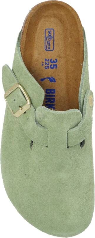 Birkenstock Boston BS Pantoffels Green Dames