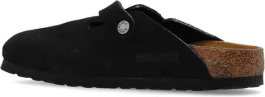 Birkenstock Boston BS slides Black Dames