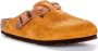 Birkenstock Boston Gevlochten Elegant Pin Gesp Klomp Brown Dames - Thumbnail 2