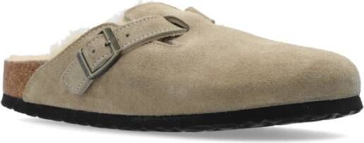 Birkenstock Boston Klompen Beige Dames