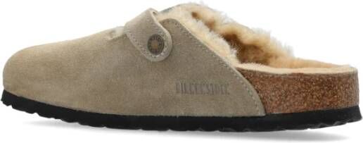 Birkenstock Boston Klompen Beige Dames