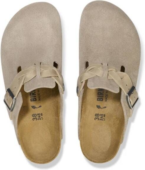 Birkenstock Boston Klompen Beige Dames