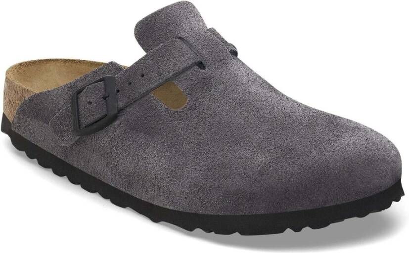 Birkenstock Boston Klompen Gray Heren