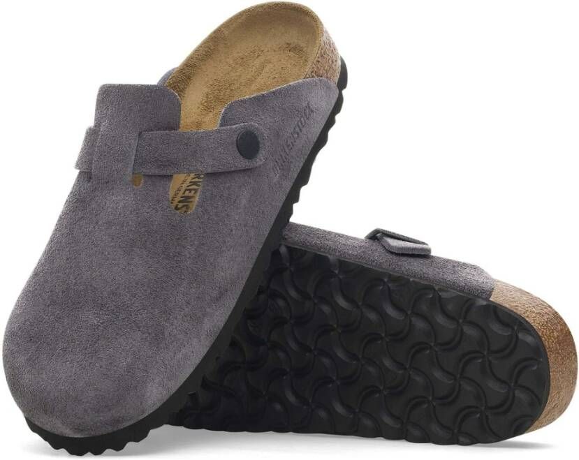 Birkenstock Boston Klompen Gray Heren