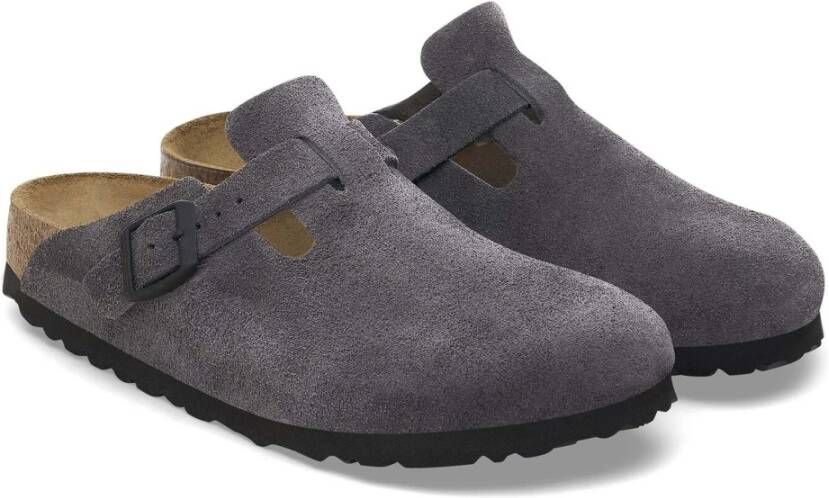 Birkenstock Boston Klompen Gray Heren