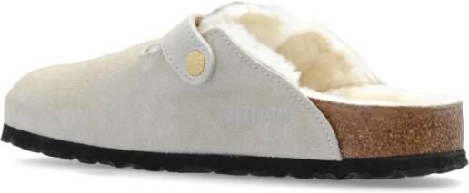 Birkenstock Boston Pantoffels Gray Dames