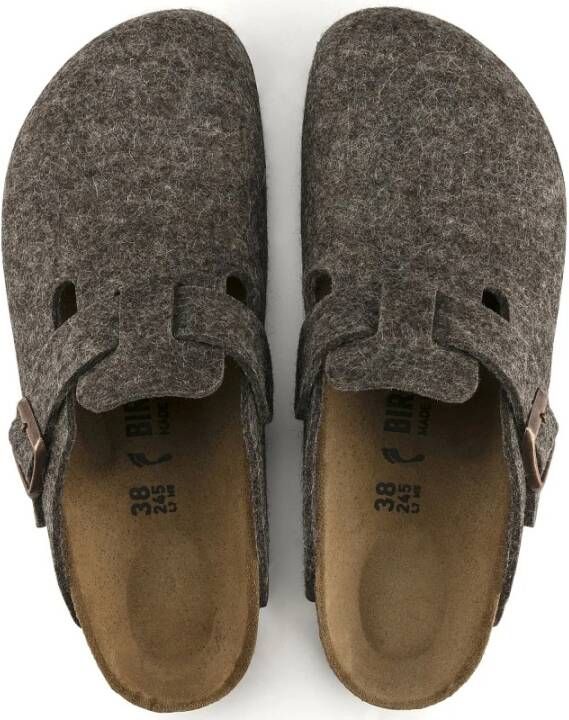 Birkenstock Boston Regular Klompen in Cocoa Brown Heren