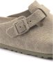 Birkenstock Boston Soft Footbed Sandalen Beige Dames - Thumbnail 5