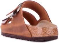 Birkenstock Brandy Sandalen met Gesp Sluiting Brown Heren